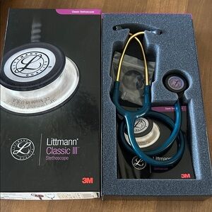 Littmann Classic III Stethoscope - Blue and Gold